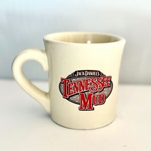 Vintage Jack Daniels "Tennessee Mud" Diner Whiskey Coffee Mug Cup  8 oz